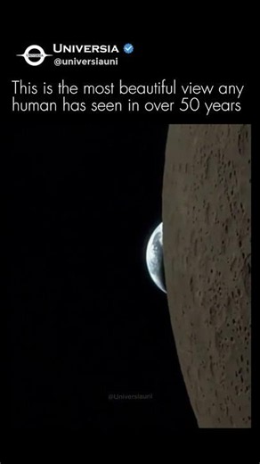 Earth Rising From the Moon | Real Artemis II Astronaut Footage