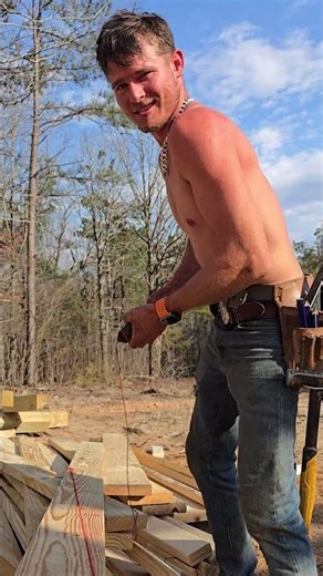 How to snap a chalk line when you don't have 3 hands