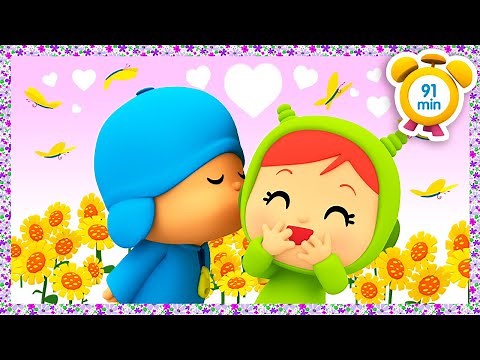 💐 POCOYO in ENGLISH - Valentine's Day Flowers [91 min] |Full Episodes | VIDEOS and CARTOONS for KIDS