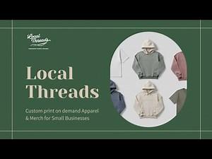 Local Threads - How To Create Your Own Apparel Line | Start Clothing Brand Easily