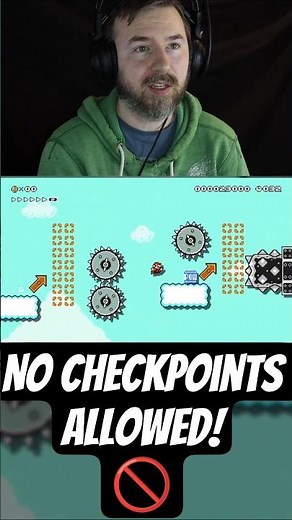 Mario Don't Need No Checkpoints!! 🚫🏁
