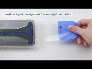 SPARIN W03 Installation Guide for Phone Screen Protector with Auto Alignment Frame