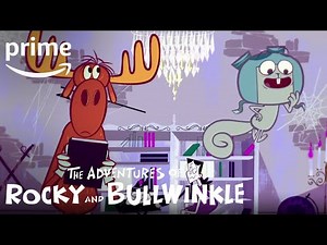 The Adventures of Rocky and Bullwinkle - Clip: Bookcase | Prime Video Kids