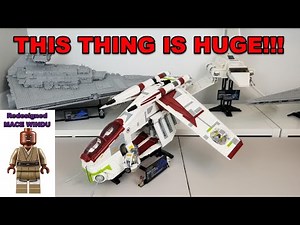 UCS Republic Gunship #75309 | Build & Review