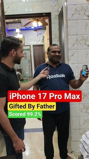 Papa Ne iphone 17 Pro Max Gift Kar Diya 😱🔥 #pw #shorts #cbseclass12