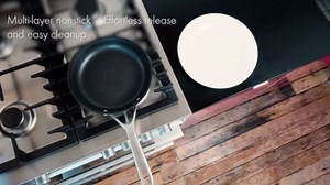 ZWILLING Motion Nonstick Hard-Anodized 10-Piece Cookware Set in Grey, Dutch Oven, Fry pan, Saucepan