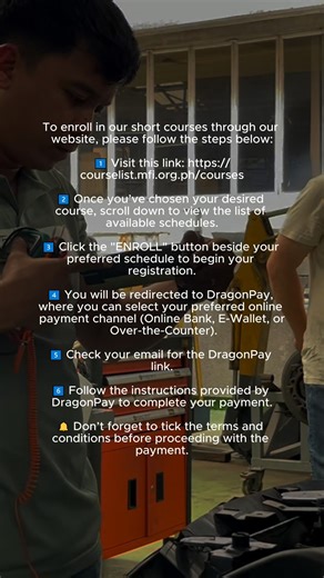 FAQ 1: How to Enroll to Short Courses? #MFI #BeyondSkillsABetterLife #mfipolytechnic | MFI Polytechnic Institute Inc.