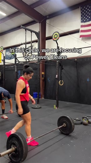 Power Cleans: Week 3 of Our Training Cycle