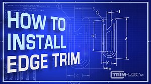 How to Install Flexible Plastic Edge Trim for Metal Applications from Trim-Lok