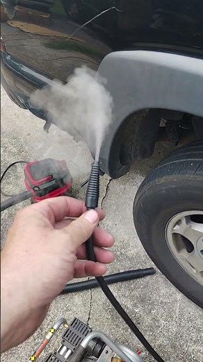 using a smoke machine to find exhaust leaks part 1, 7/4/25