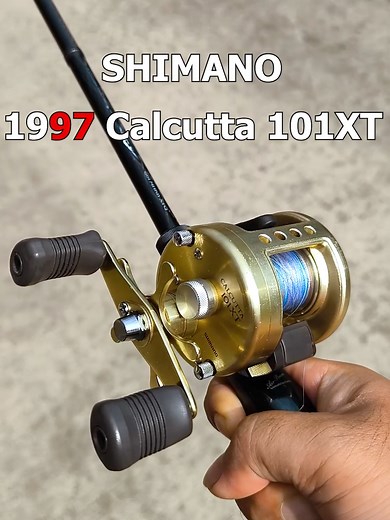 1997 Shimano Calcutta Gold #shimanofishing #shimanoreels #shimanocalcutta