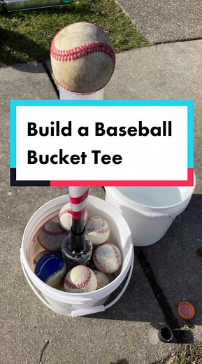 DIY Baseball Batting Tee for Kids | Homemade Tee Stand