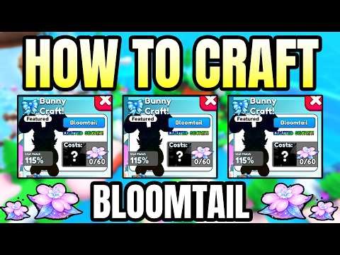 How To Craft LIMITED Bloomtail Secret Pet in Tap Simulator (Roblox)