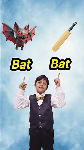 Learn these Homonyms for Kids 🦇 | English Learning with Cartoon Animation