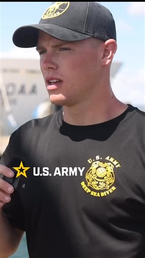 Did you know the U.S. Army had divers? 🎥 Hear from Spc. Nash, an Army diver in the 7th Engineer Dive Detachment, shares what inspired him to pursue a career beneath the waves. #beallyoucanbe U.S. Army Deep Sea Divers don’t just go below the surface — they push past limits. From underwater construction to vital recovery missions, these Soldiers operate in some of the most demanding environments on Earth. #canyouhandleit #usarmydiver #usarmy #goarmy | Army Recruiting Indianapolis