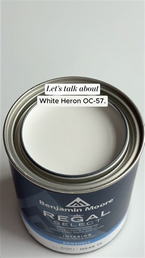 Get to Know White Heron OC-57 from Benjamin Moore