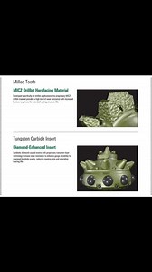 ‏ ‬‏Drill Bit Once the mud left the BHA will enter the bit and exit from the bit nozzles. The drill bit is an important component in the drill string. The bit drills the rock depending of its cutting mechanism and it is selected according to the formation to be drilled. It’s performance is related to several operating parameters like: weight on bit, revolution per minute, mud properties and hydraulic efficiency. When the bit is pulled out of the hole, the level of damage on the bit must be caref