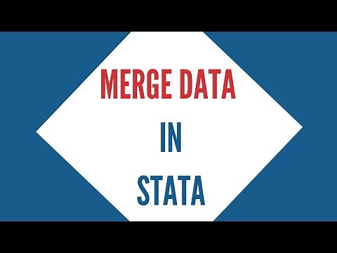 How to merge data in Stata | Combining datasets in Stata