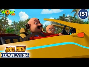 The Secret Mission Of Motu Patlu | Motu Patlu Season 13 Compilation 151 | Motu Patlu | #spot