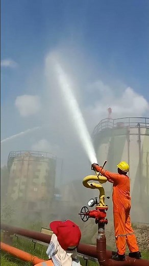 Fire Water Monitor Operating