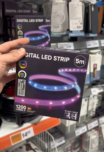 Test d'un ruban LED de 5 mètres 🌈