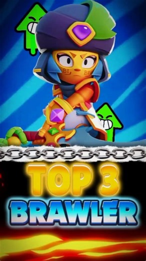 LES TROIS MEILLEUR BRAWLER SUR BRAWLSTAR #brawlstars #pourtoi #brawl #brawlstar #rizkigameon #france