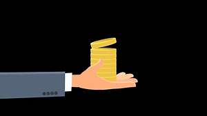 Cartoon Animation Coins Money Falling On Stock Footage Video (100% Royalty-free) 1007861485 | Shutterstock