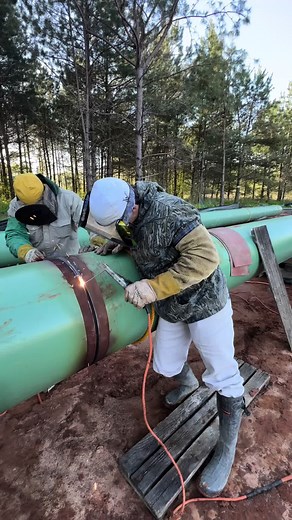 Did I burn enough of the rod? #welchwelding #pipeliner | Welding