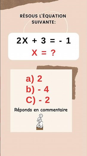 Résolution d’équations - Maths 5ème #HolidaysWithShorts #math #viral