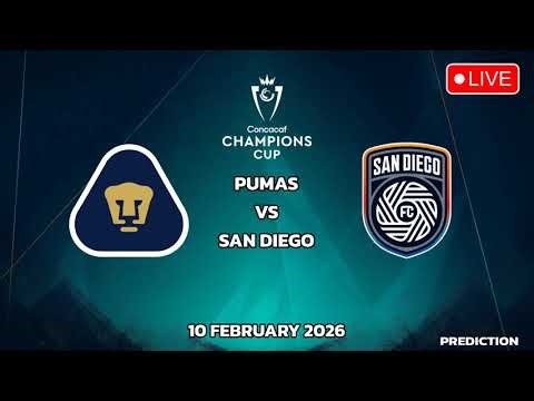 Pumas VS San Diego | CONCACAF Champions Cup Match Predictions