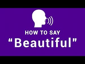 How To Pronounce Beautiful | Say It Correctly in English