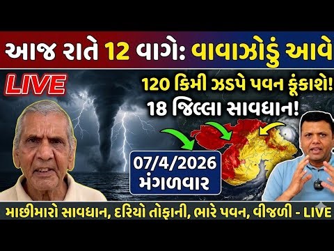 🚨 ગુજરાત એલર્ટ: 20 રાજ્યમાં વાવાઝોડા સાથે માવઠાની આગાહી | આંધી તોફાન ⚡ | Gujarat Weather Update