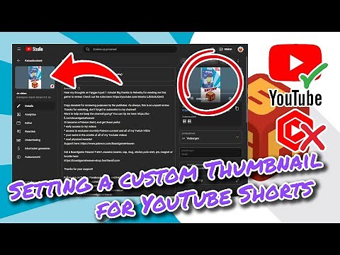 TUTORIAL: How to set your thumbnail for YouTube Shorts (2025)