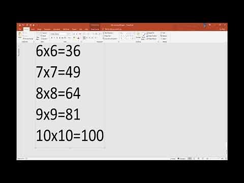 Multiplication Table: 1x1, 2x2, 3x3, 4x4, 5x5, 6x6, 7x7, 8x8, 9x9, 10x10.