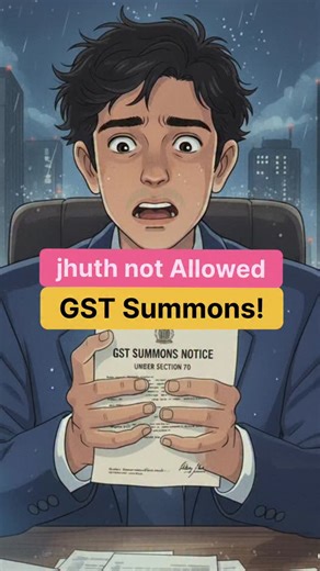 GSTGUY on Instagram: "“Section 70 Summons: Fear vs. Reality” “Karan panics after receiving a Section 70 summons, mistaking it for arrest. GSTguy clears the confusion — summons are for inquiry, not detention. But honesty is crucial, as false statements or hidden documents have serious consequences. Courts also act as a shield if officers misuse their powers, ensuring fairness in the system. #gst #gstguy #gstregistration #gstindia #gstupdates #gstrefund #gstportal"
