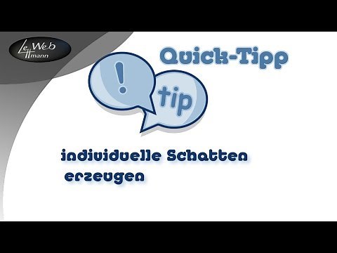 Schatten mit Gimp - Quick Tipp Tutorial