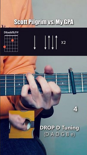 Scott Pilgrim vs. My GPA (Mom Jeans) #guitar #tutorial