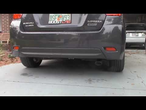 2012-2016 Impreza Hatchback/2013-2017 Crosstrek Nameless Muffler Delete