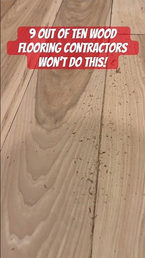 What🤔? //The Best Wood Floor Refinishing💯