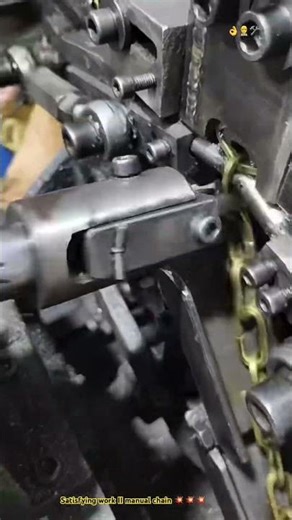 Manual chain making II Satisfying Work 🛠️