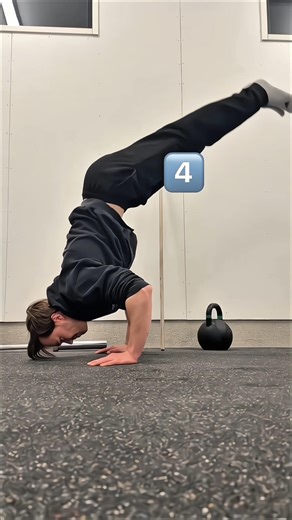 try this Easy handstand tutorial ✅#calisthenics
