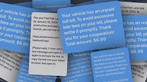 Unpaid toll texts are likely a scam