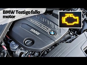BMW engine fault indicator