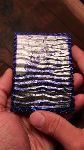 Lazels Puzzles on Instagram: "Texturing the surface of my titanium puzzle to make it look like it is underwater was easier said than done. But that is exactly why it had to be done… 🤔 Can you count the pieces?"