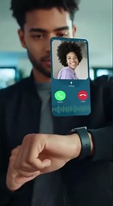 Next-Gen Wrist Tech: Hologram Phone Pops Up From a Smartwatch Tap!