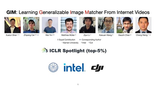 GIM: Learning Generalizable Image Matcher From Internet Videos