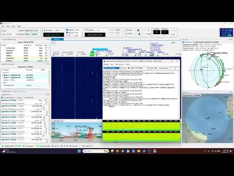 New Pass of Satellite Hyperview-1G (RS66S)Telemetry recording over Fortaleza, Brazil 28 April 2026