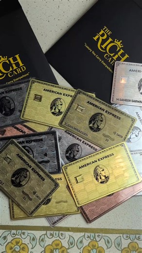 Real Luxury has a weight to it. ⚖️💎 | The Rich Card