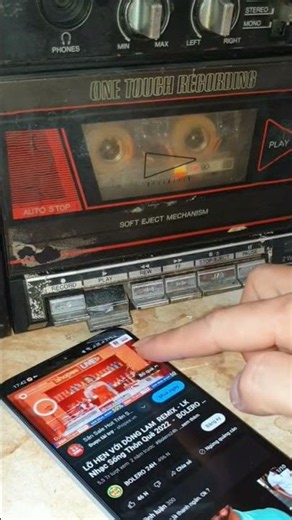 bluetooth adaptador de casete de prueba #cassette