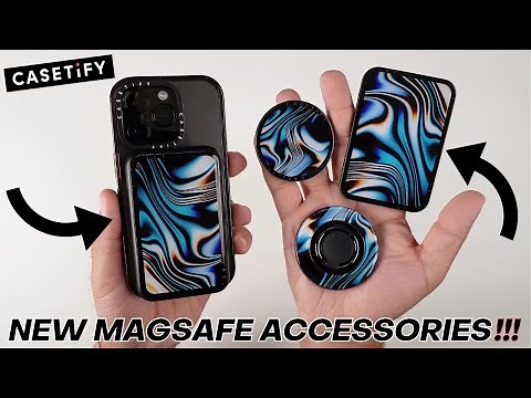 New CASETiFY Snappy MagSafe Accessories + Powerthru Power Bank!